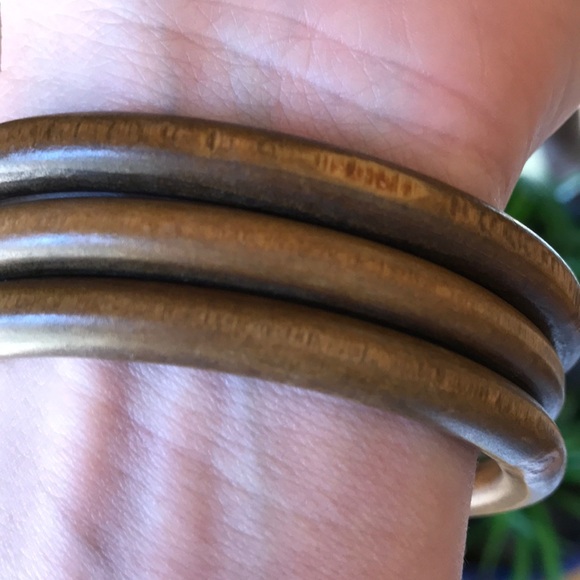 Wooden bracelets. 2 for $40. - Picture 2 of 4